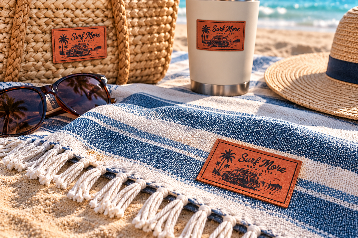 Surf More – Worry Less Coastal Patch
